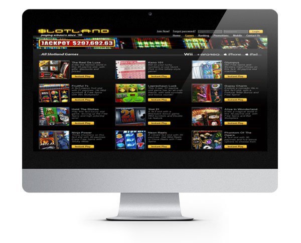 Slotland Casino-Desktop