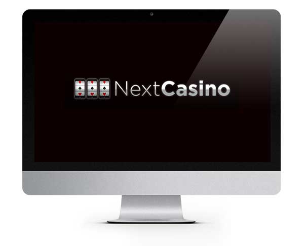 NextCasino-Logo auf dem Bildschirm