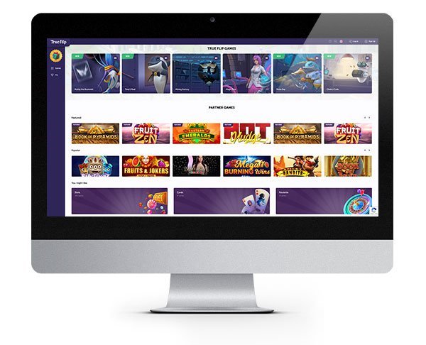 TrueFlip Casino-Desktop