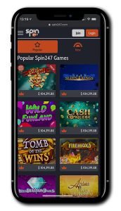 Spin247 Casino Mobile Gaming
