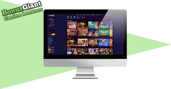 Desktop-Screenshot des Casino360 Online-Casinos