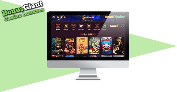Gringos Casino Screenshot Desktop