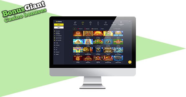 GetSlots Casino-Desktop