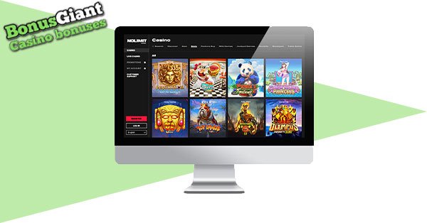 NoLimit Casino-Desktop